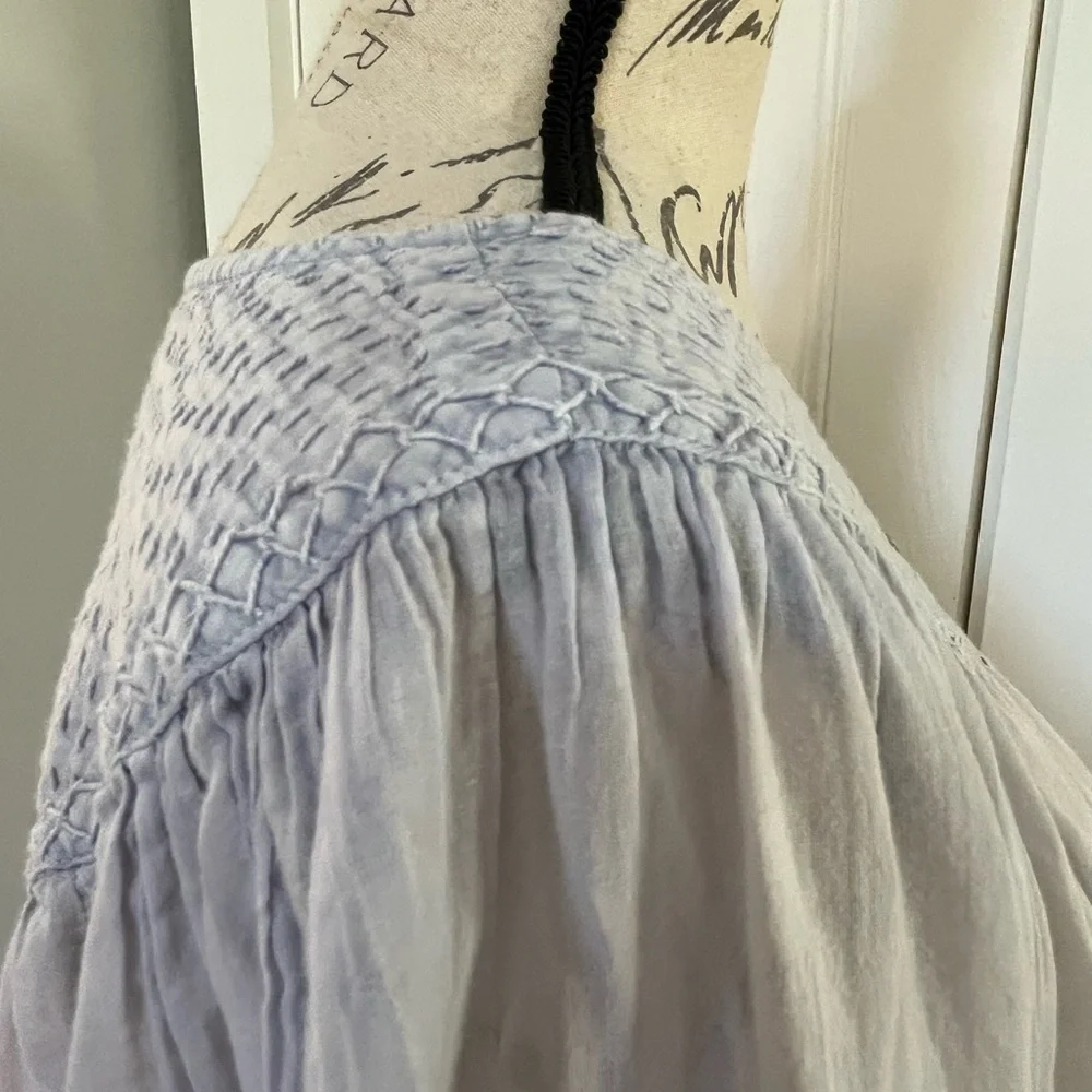 Free People Lilac Colored Cool Meadow Top. Women’s Size L. - Picture 4 of 13